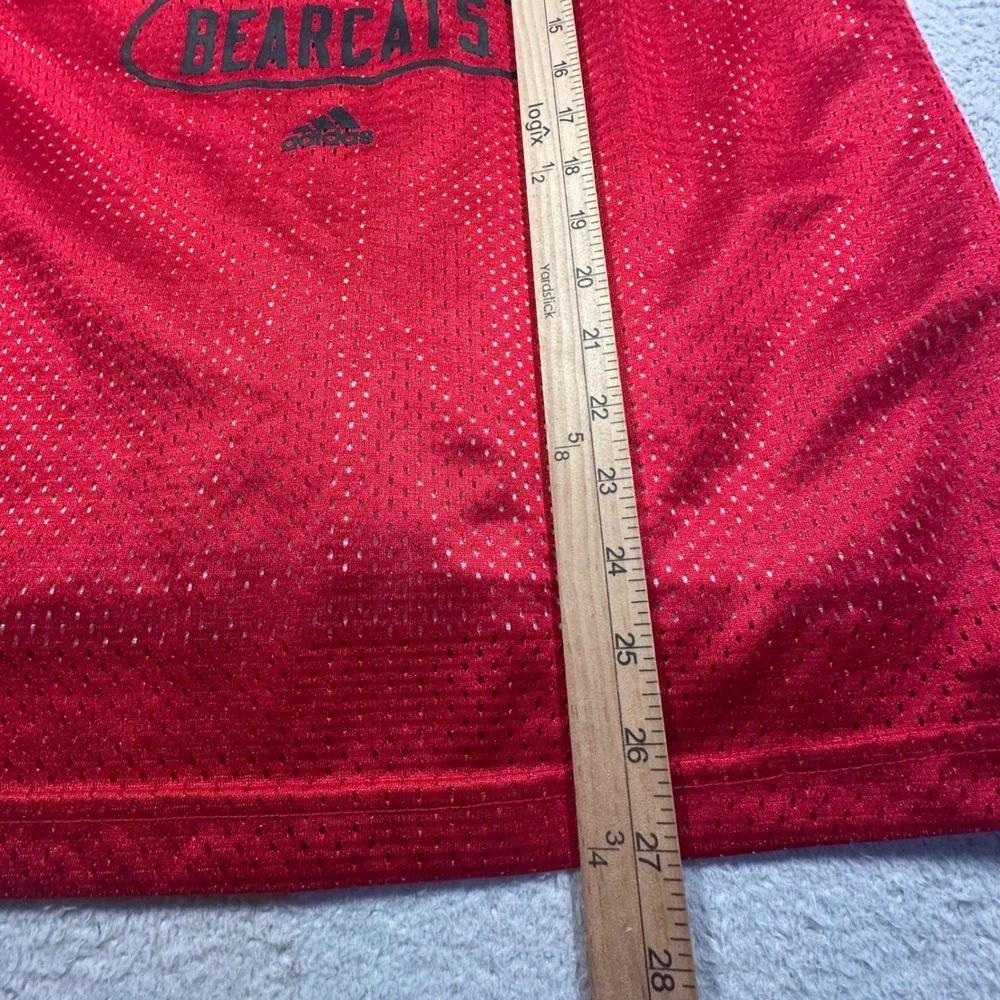 Adidas Jersey Mens S Red Cincinnati‎ Bearcats Mesh Practice Tank Basketball UC